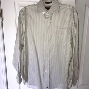 Nordstrom stripe button up shirt men’s 15 1/2 x 32